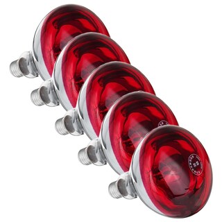 Foto 1 | Bombillas Rayos Infrarrojos VentDepot Mxnfr-005 Luz Roja 5 Piezas