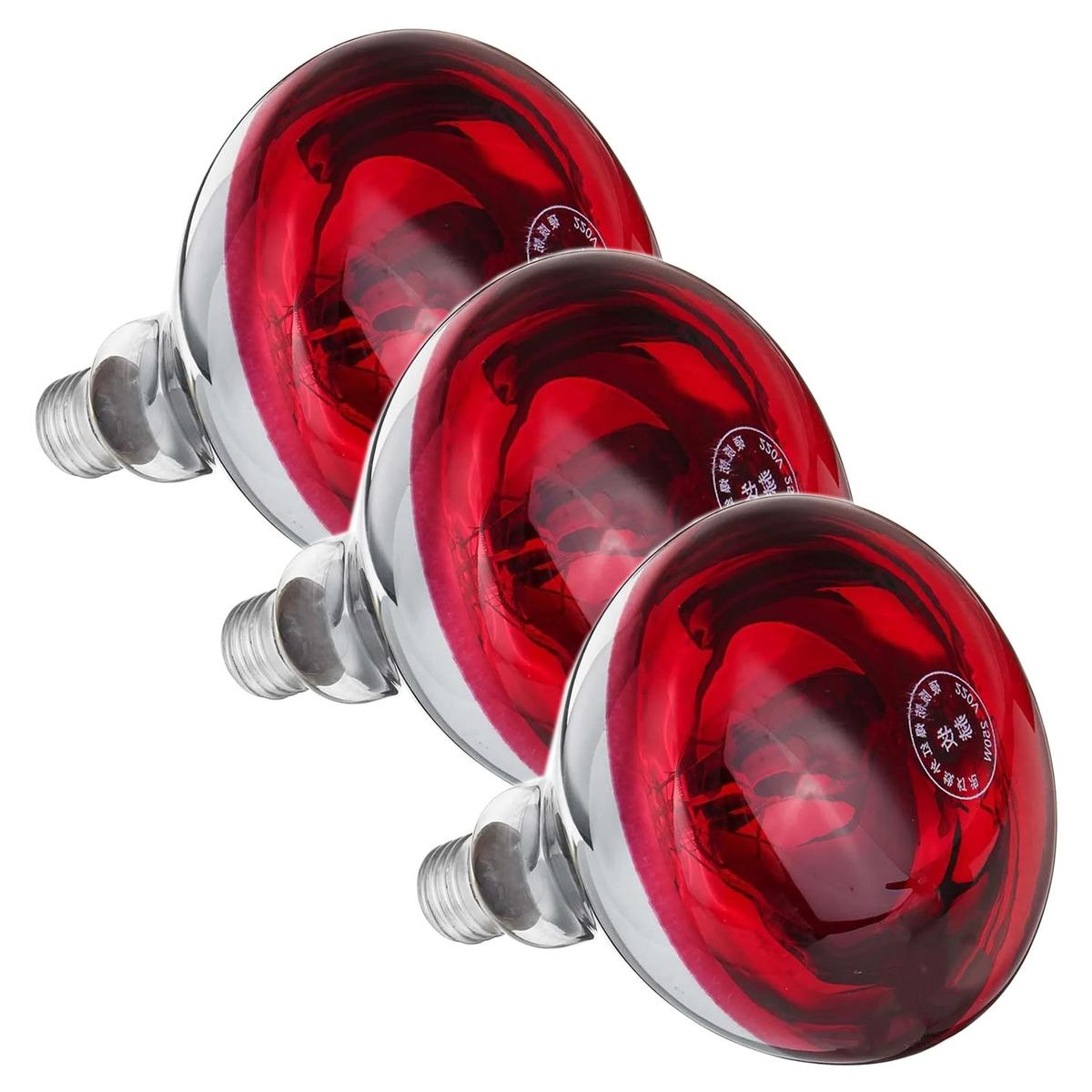 Foto 1 | Bombillas Infrarrojas VentDepot Mxnfr-003 Luz Roja 3 Piezas