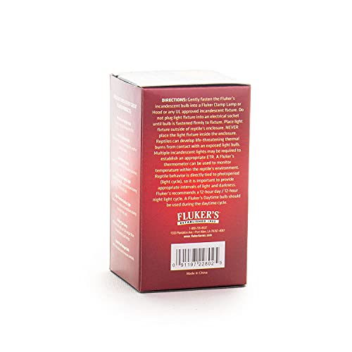 Foto 6 pulgar | Bombilla Incandescente Fluker's Red Heat Para Reptiles - Venta Internacional.