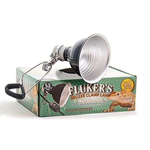 Lámpara De Pinza Repta-clamp De Fluker Con Interruptor Regulable, Reptil - Venta Internacional. $733