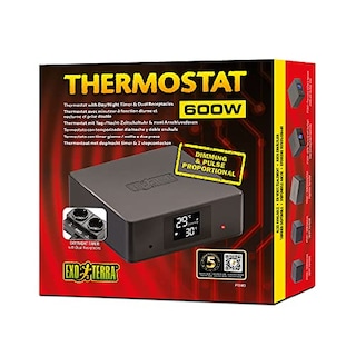 Foto 2 | Termostato Exo Terra Para Terrarios De Reptiles Con Temporizador Y Doble - Venta Internacional.