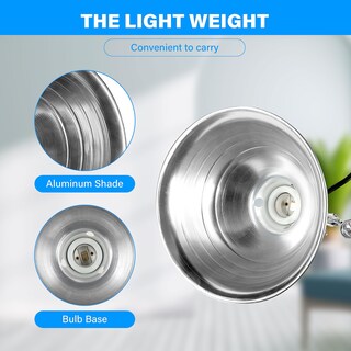 Foto 6 | Combo De Lámpara De Calor, Bombilla Y Lámpara Tipo Pinza Simple Deluxe, 150 W, 2 Unidades - Venta Internacional.