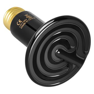 Foto 4 | Lámpara Térmica Para Reptiles, Sencilla, Lujosa, Cerámica, 40 W, Sin Luz - Venta Internacional.