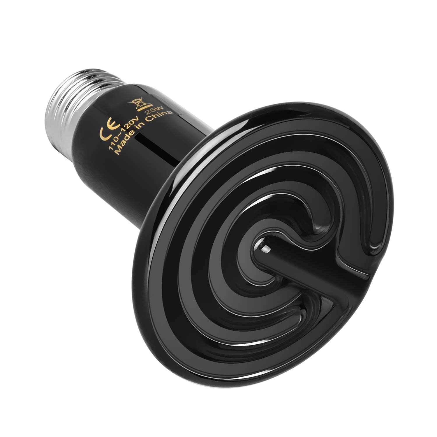 Lámpara De Calor Cerámica Con Emisor De Calor Para Reptiles, 25 W, Simple Deluxe - Venta Internacional. $425