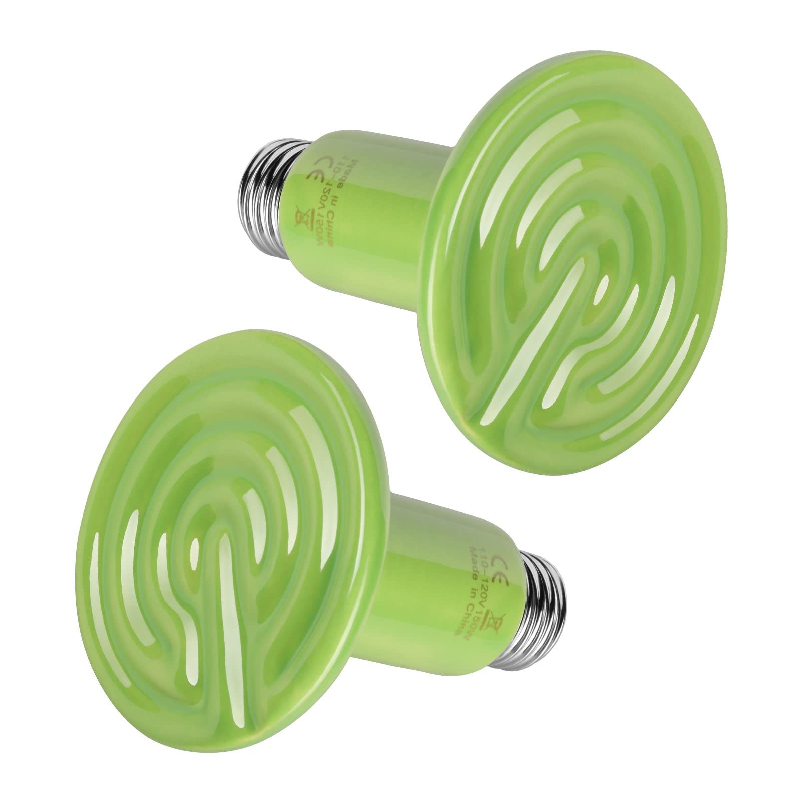 Foto 2 pulgar | Lámpara De Calor Con Emisor De Calor Para Reptiles, 150 W, Simple, Deluxe, Paquete De 2 - Venta Internacional.