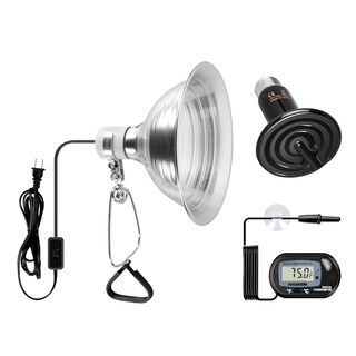 Foto 1 | Lámpara Térmica Y Lámpara Tipo Pinza Con Reflector Para Reptiles De 150 W - Venta Internacional.