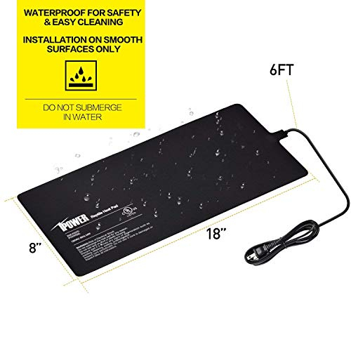 Foto 3 pulgar | Almohadilla Térmica Para Reptiles Ipower, 20 X 45 Cm, 24 W, Terrario Para Debajo Del Tanque - Venta Internacional.