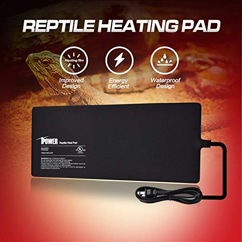 Foto 7 pulgar | Almohadilla Térmica Para Reptiles Ipower, 20 X 45 Cm, 24 W, Terrario Para Debajo Del Tanque - Venta Internacional.