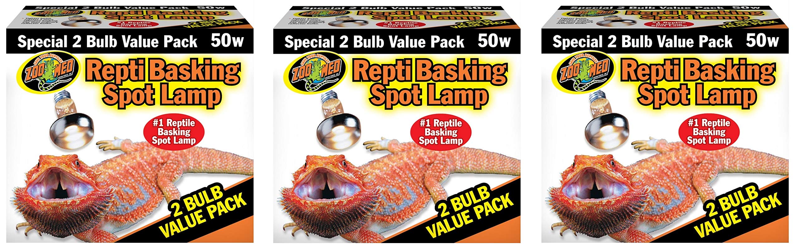 Foto 2 pulgar | Lámpara Basking Spot Zoo Med Reptile De 50 W (6 Bombillas En Total) - Venta Internacional.