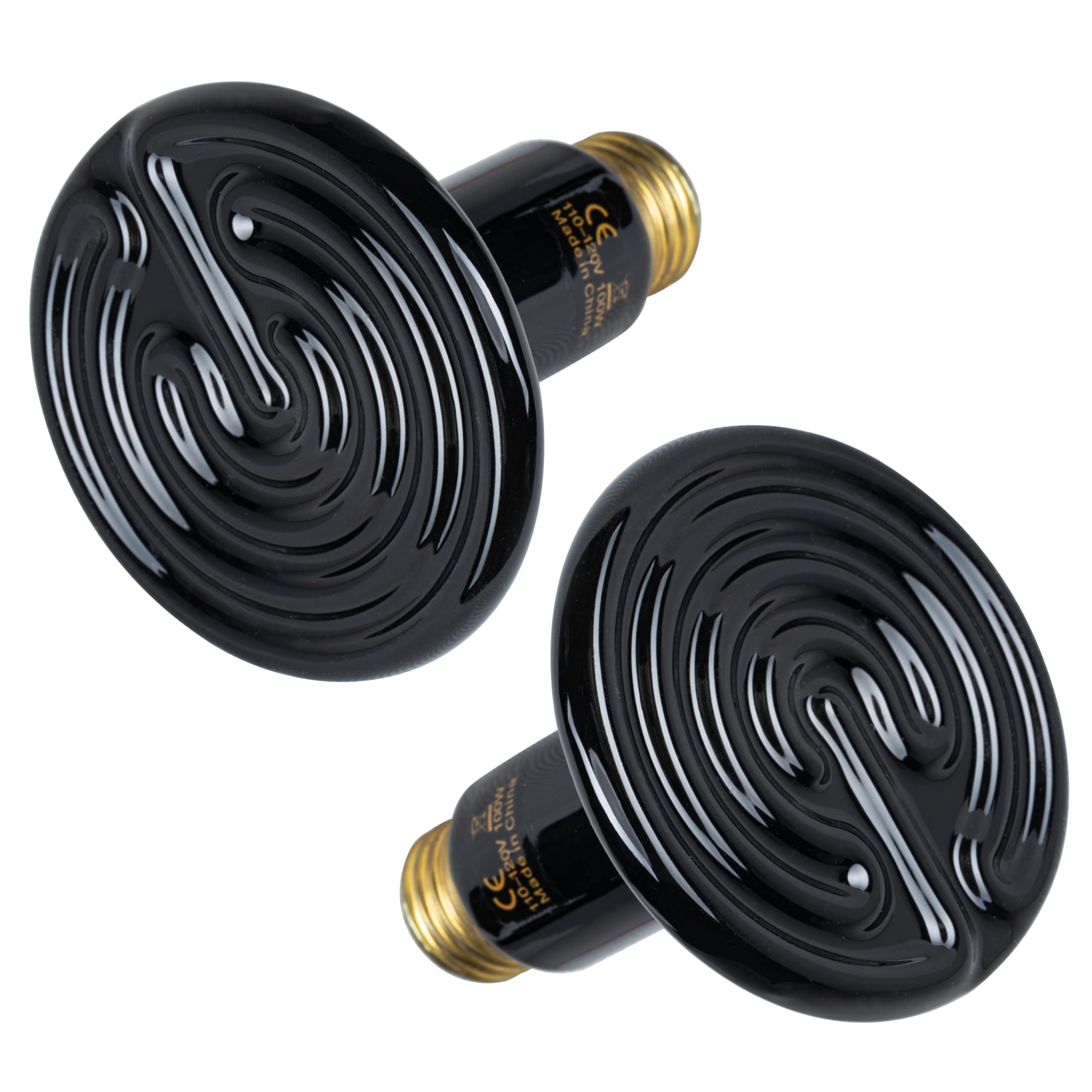 Foto 2 pulgar | Lámpara De Calor Para Reptiles Healsmart  Emisor De Calor De Cerámica De 100 W  Paquete De 2 - Venta Internacional.