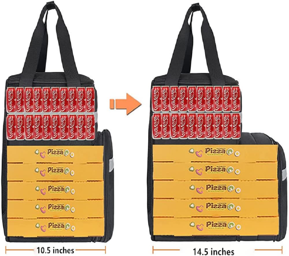Foto 5 | Mochila Repartidor Térmica Impermeable Grande Tipo Uber Didi Rappi