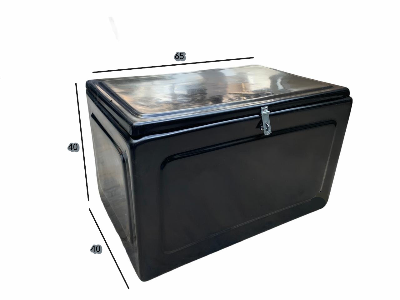 Foto 6 | Caja para Reparto en Moto Fibra de Vidrio 100 L 65x42x42 cm