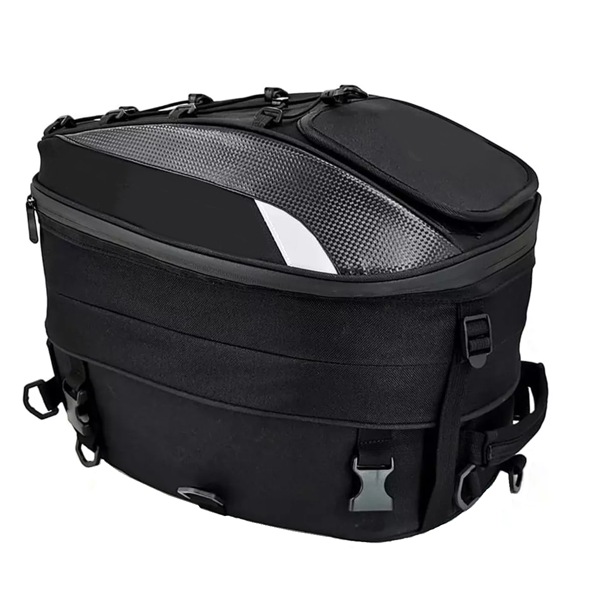 Foto 2 pulgar | Mochila Impermeable Para Motocicleta Eo Safe Imports Esi-13769 Negro