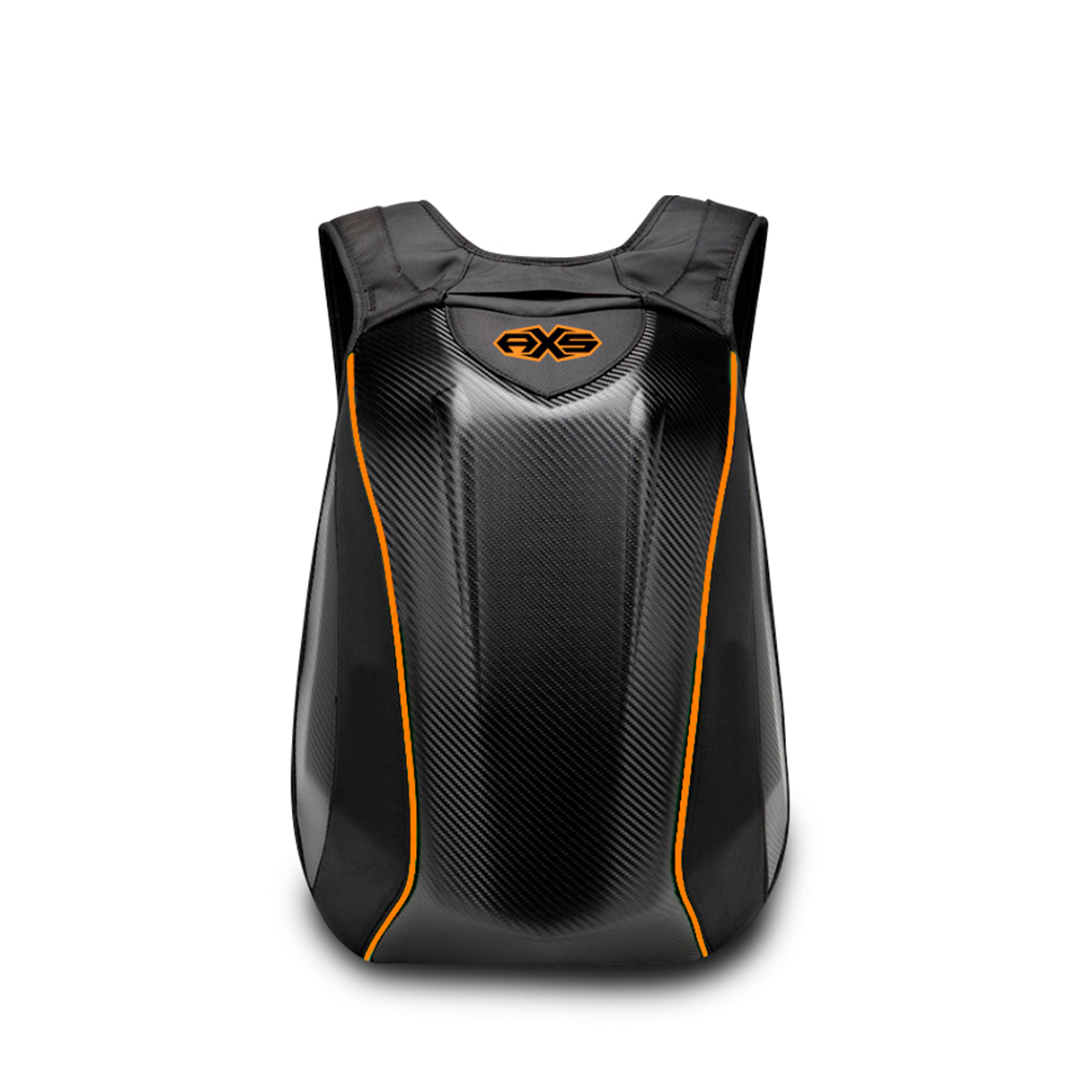 Foto 2 pulgar | Mochila Rígida Naranja Para Motociclista Axs