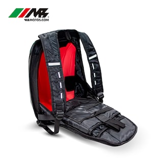 Foto 3 | Mochila Rígida Naranja Para Motociclista Axs