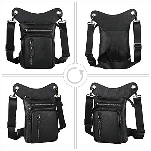 Foto 4 pulgar | Venta Internacional- Pernera Leathario Negra Unisex
