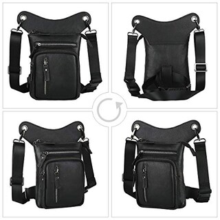 Foto 3 | Venta Internacional- Pernera Leathario Negra Unisex