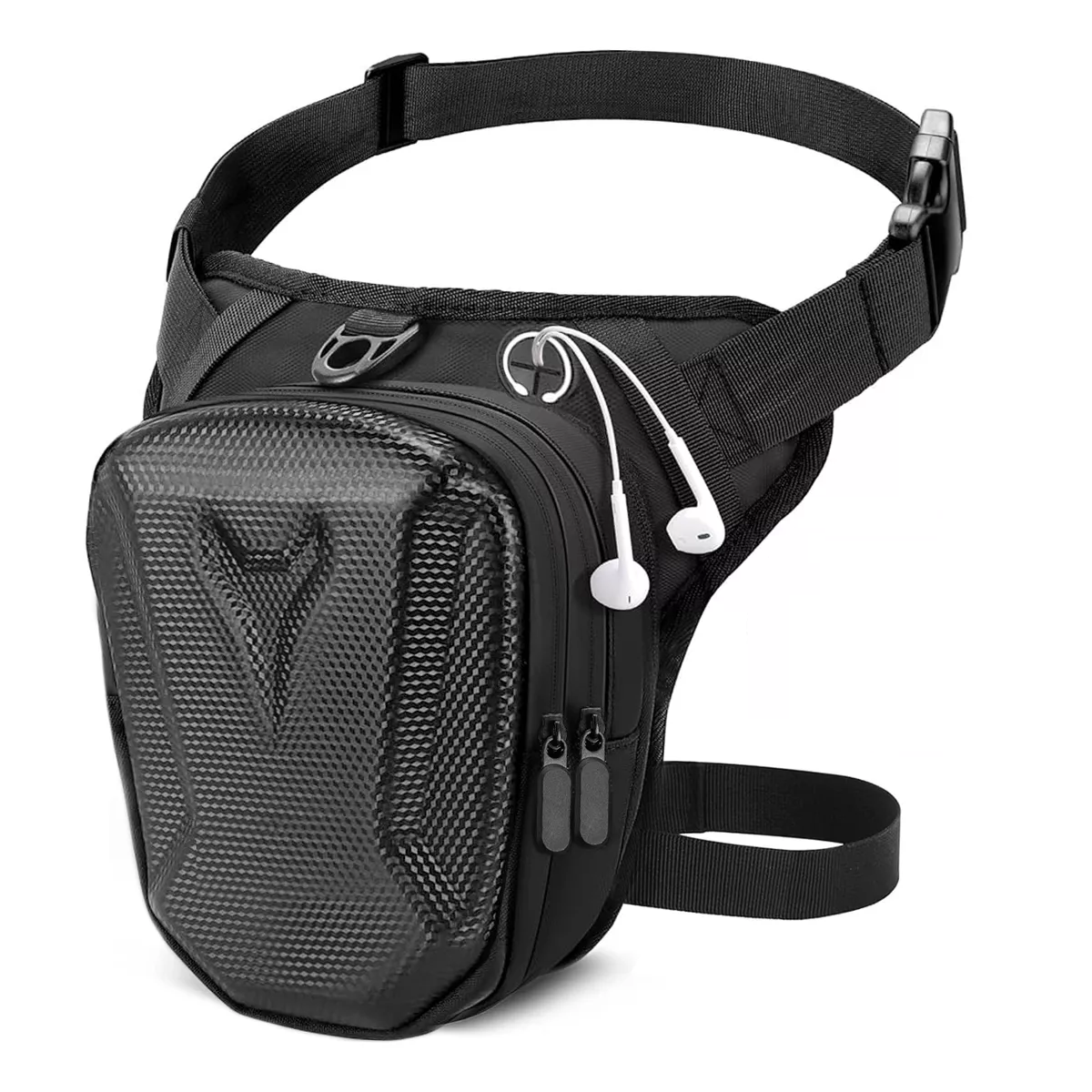 Foto 2 pulgar | Piernera / Riñonera Bolsa Impermeable Para Motociclista Eo Safe Imports Esi-16537 Negro