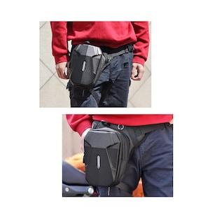 Foto 3 | Bolsa De Pierna/cintura, Extensible Motocicleta Impermeable Eo Safe Imports Esi-16539 Negro