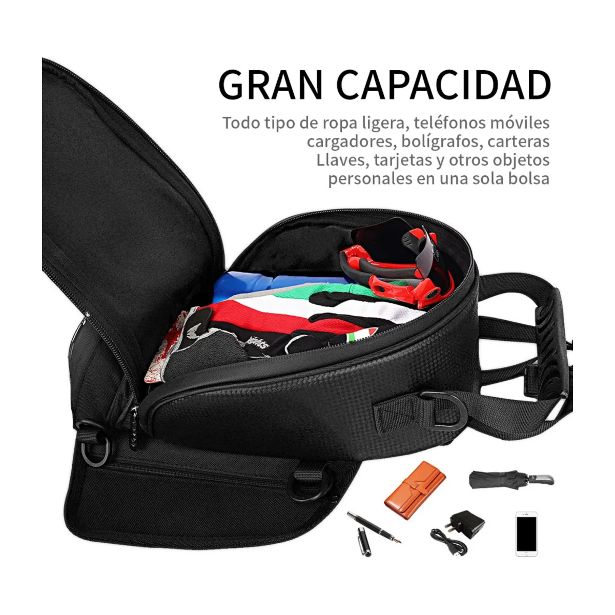 Foto 4 pulgar | Bolso Impermeable Eo Safe Imports Esi-18633 Negro