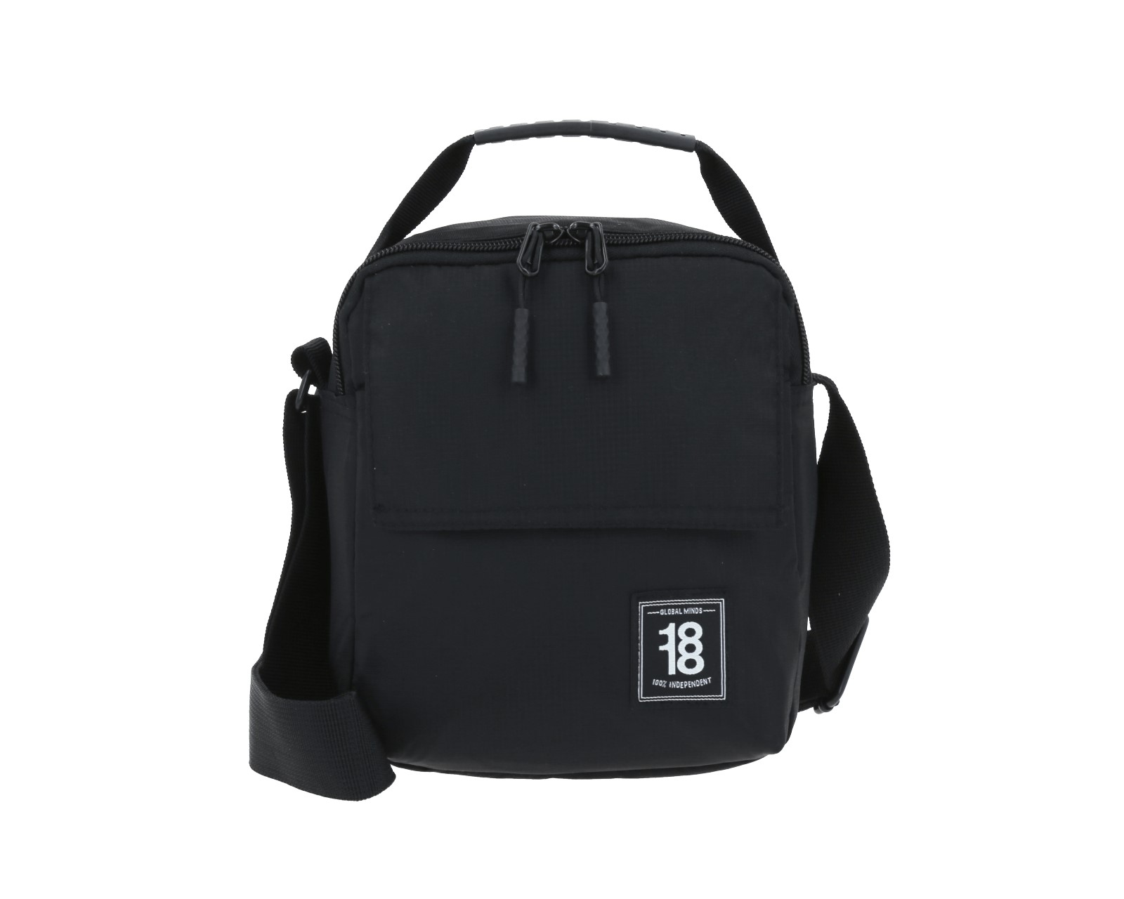 Foto 2 pulgar | Crossbody 1818 Croxy Negro Unisex