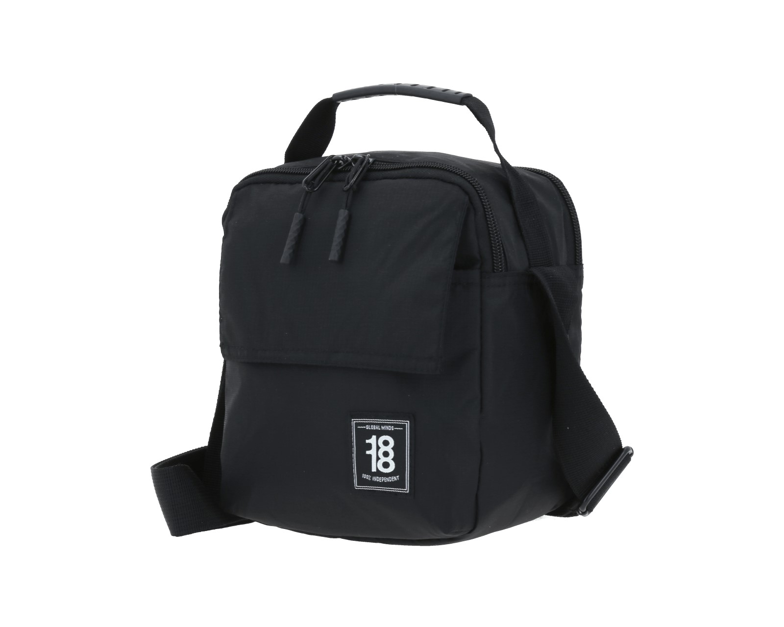 Foto 3 pulgar | Crossbody 1818 Croxy Negro Unisex
