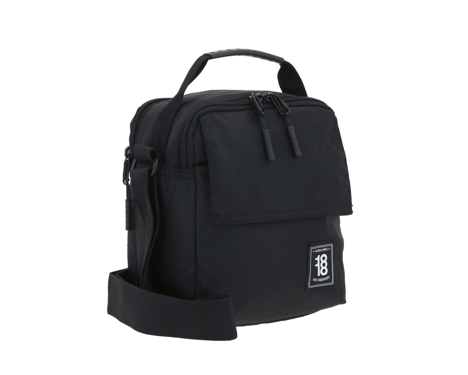 Foto 7 pulgar | Crossbody 1818 Croxy Negro Unisex