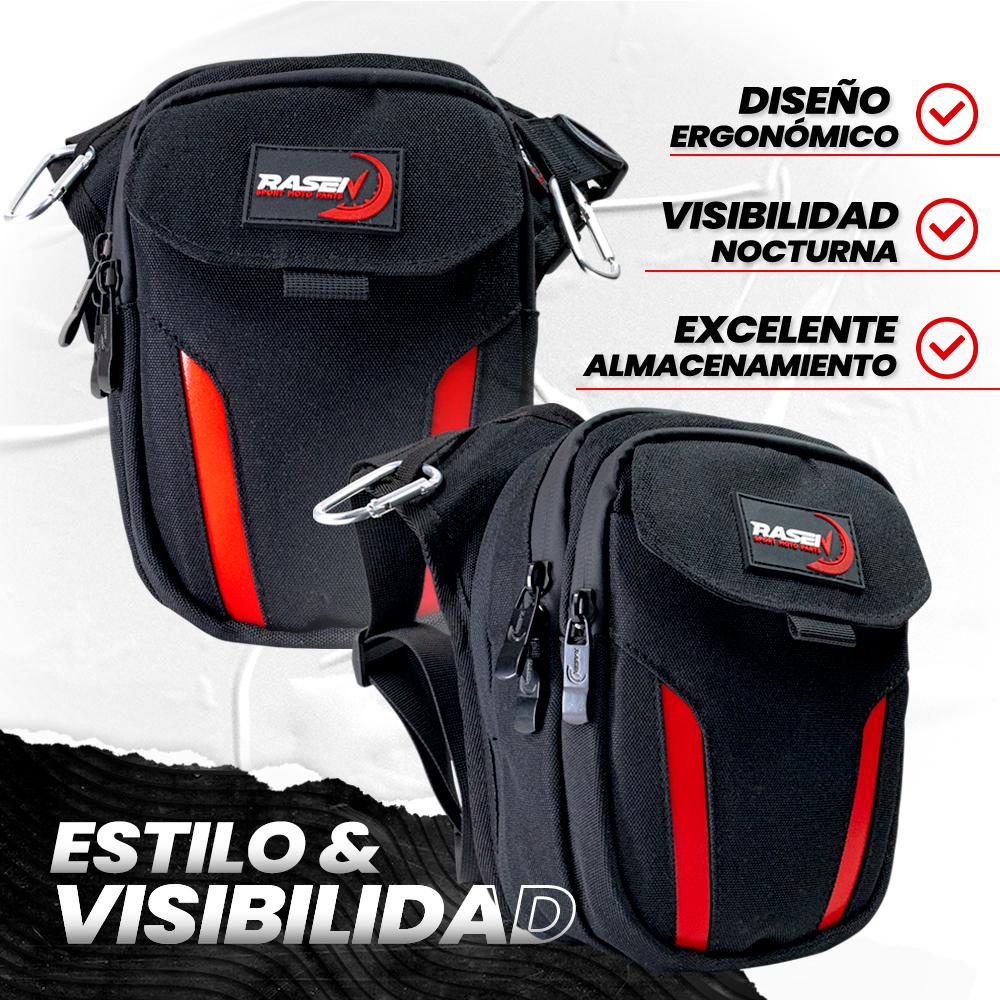Foto 3 pulgar | Bolsa Piernera Con Luz Led Para Moto Rasen Práctica Y Resistente Al Agua