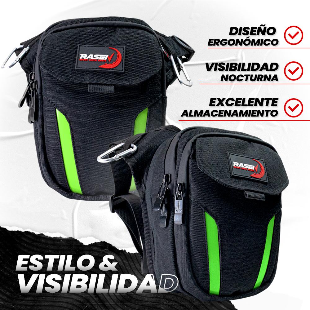 Foto 3 pulgar | Bolsa Piernera Con Luz Led Para Moto Rasen Práctica Y Resistente Al Agua