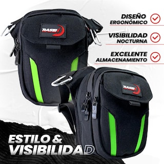 Foto 2 | Bolsa Piernera Con Luz Led Para Moto Rasen Práctica Y Resistente Al Agua