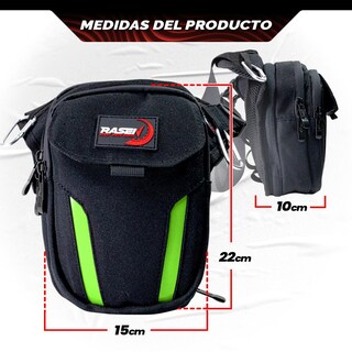 Foto 3 | Bolsa Piernera Con Luz Led Para Moto Rasen Práctica Y Resistente Al Agua