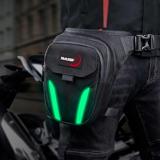 Foto 5 | Bolsa Piernera Con Luz Led Para Moto Rasen Práctica Y Resistente Al Agua