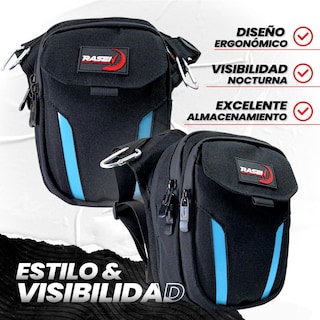 Foto 2 | Bolsa Piernera Con Luz Led Para Moto Rasen Práctica Y Resistente Al Agua