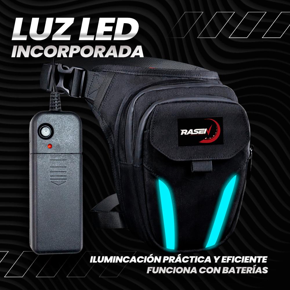 Foto 4 pulgar | Bolsa Piernera Con Luz Led Para Moto Rasen Práctica Y Resistente Al Agua