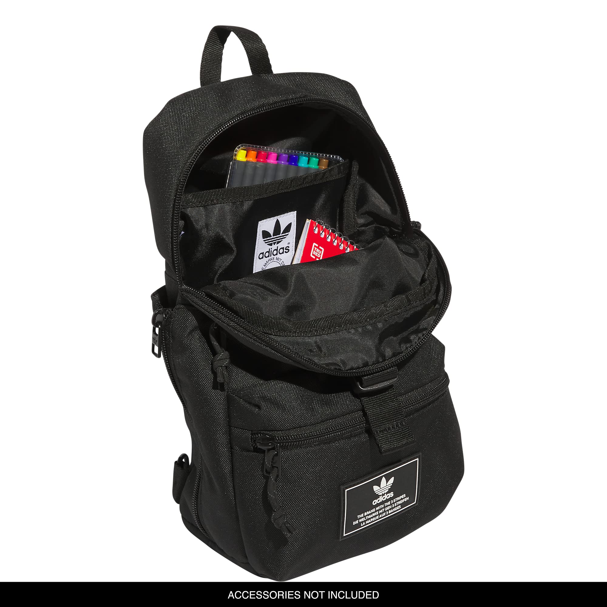 Foto 4 pulgar | Bolso Bandolera Adidas Originals Utility 3.0 Negro - Venta Internacional