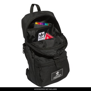 Foto 3 | Bolso Bandolera Adidas Originals Utility 3.0 Negro - Venta Internacional