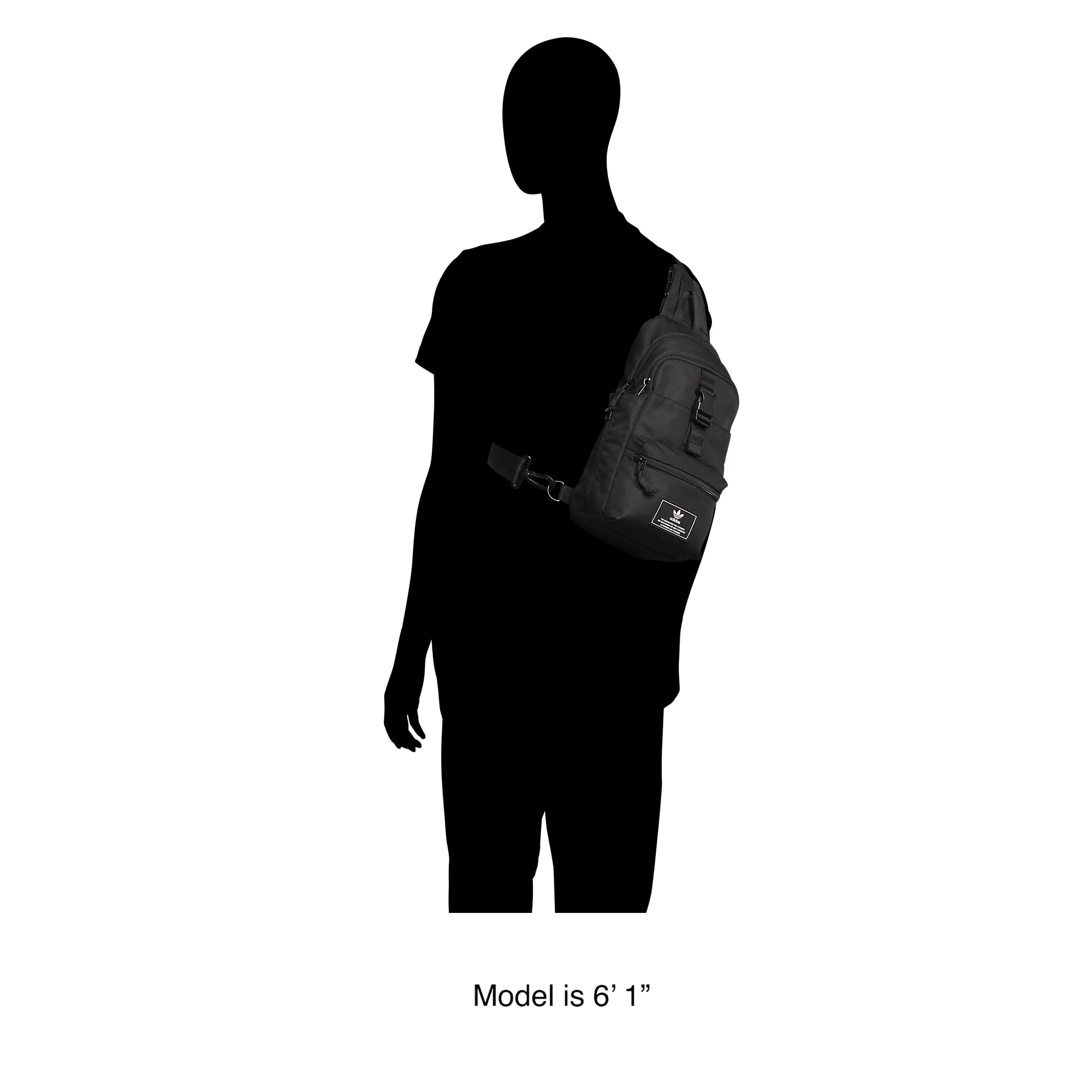 Foto 7 pulgar | Bolso Bandolera Adidas Originals Utility 3.0 Negro - Venta Internacional