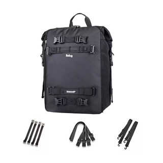 Foto 1 | Bolsa de Motocicleta de Gran Capacidad Paquete Equipaje 30 l Negra Belug