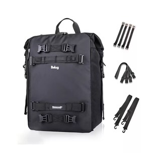 Foto 4 | Bolsa de Motocicleta de Gran Capacidad Paquete Equipaje 30 l Negra Belug