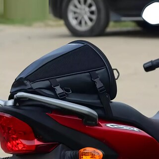 Foto 3 | Mochila Motocicleta Maleta Trasera Impermeable Eo Safe Imports Esi-13442 Negro
