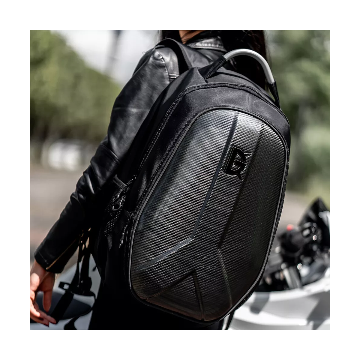 Foto 5 pulgar | Mochila Para Moto, Impermeable Eo Safe Imports Esi-16733 Negro