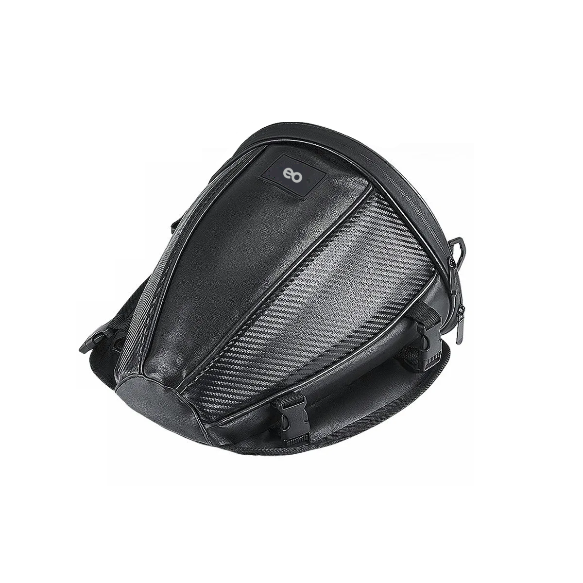 Foto 2 pulgar | Language Mochila Trasera De Moto Eo Safe Imports Esi-2627-1 Negro