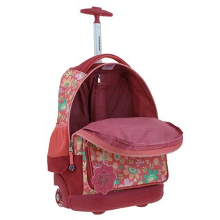 Foto 7 | Mochila Con Ruedas Grande Para Niña Chenson Happy Girl Rosa Floris