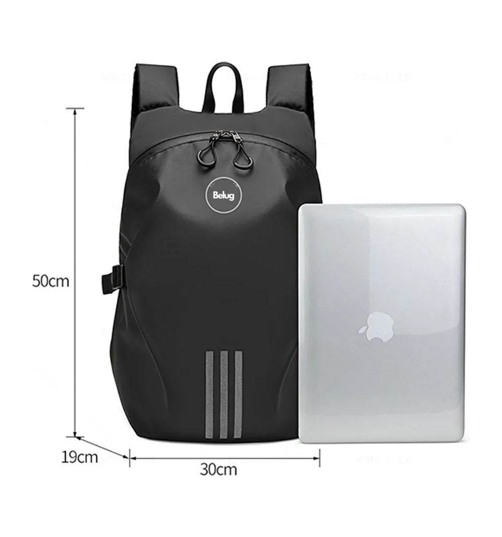 Foto 5 | Bolsa De Casco Belug De Mochila Para Motociclistas Negro