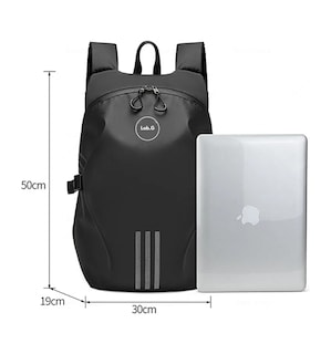 Foto 5 | Bolsa De Casco Lab.g De Mochila Para Motociclistas Negro