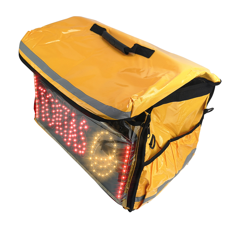 Foto 1 | Mochila Tipo Delivery Térmica con Tira Led Mp-bag1y