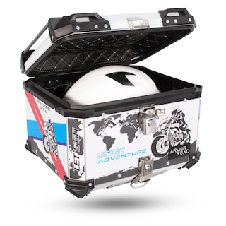Foto 7 | Caja Trasera Maleta Top Case Aluminio 56l Alta Calidad