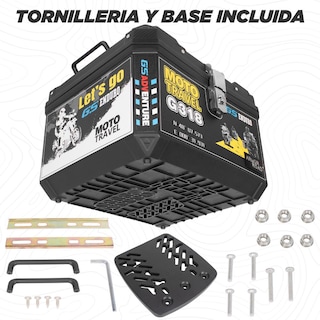 Foto 2 | Caja Trasera Maleta Top Case 60l Doble Cerradura Universal