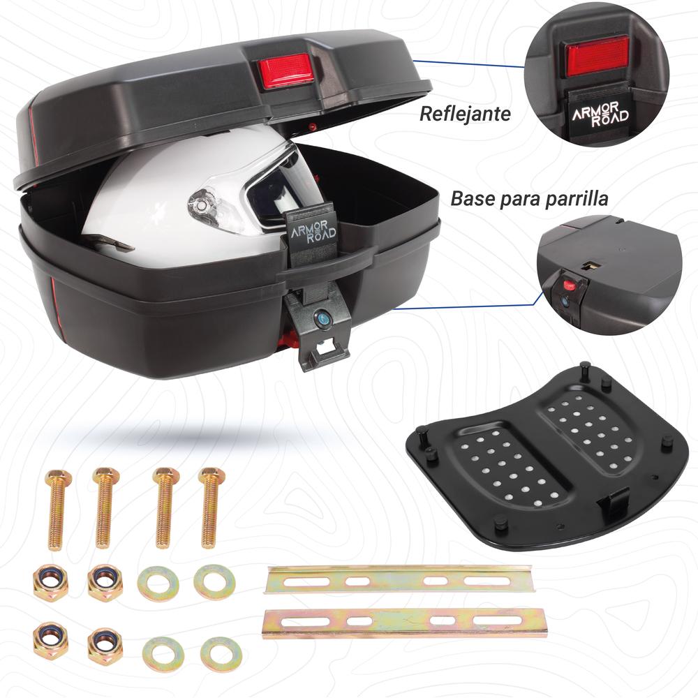 Foto 1 | Caja Trasera Maleta Baul Moto 60l Universal Alta Calidad
