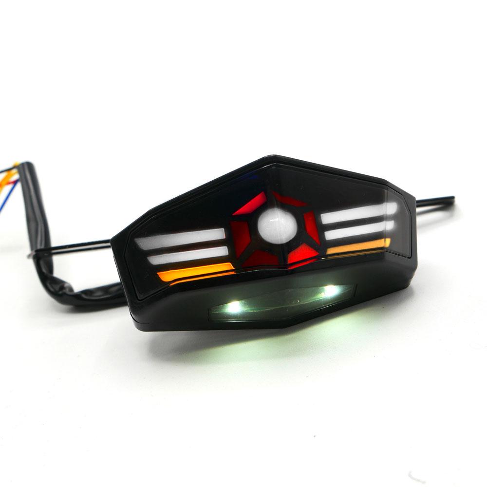 Calavera Stop Neon Premium Para Motocicleta $302